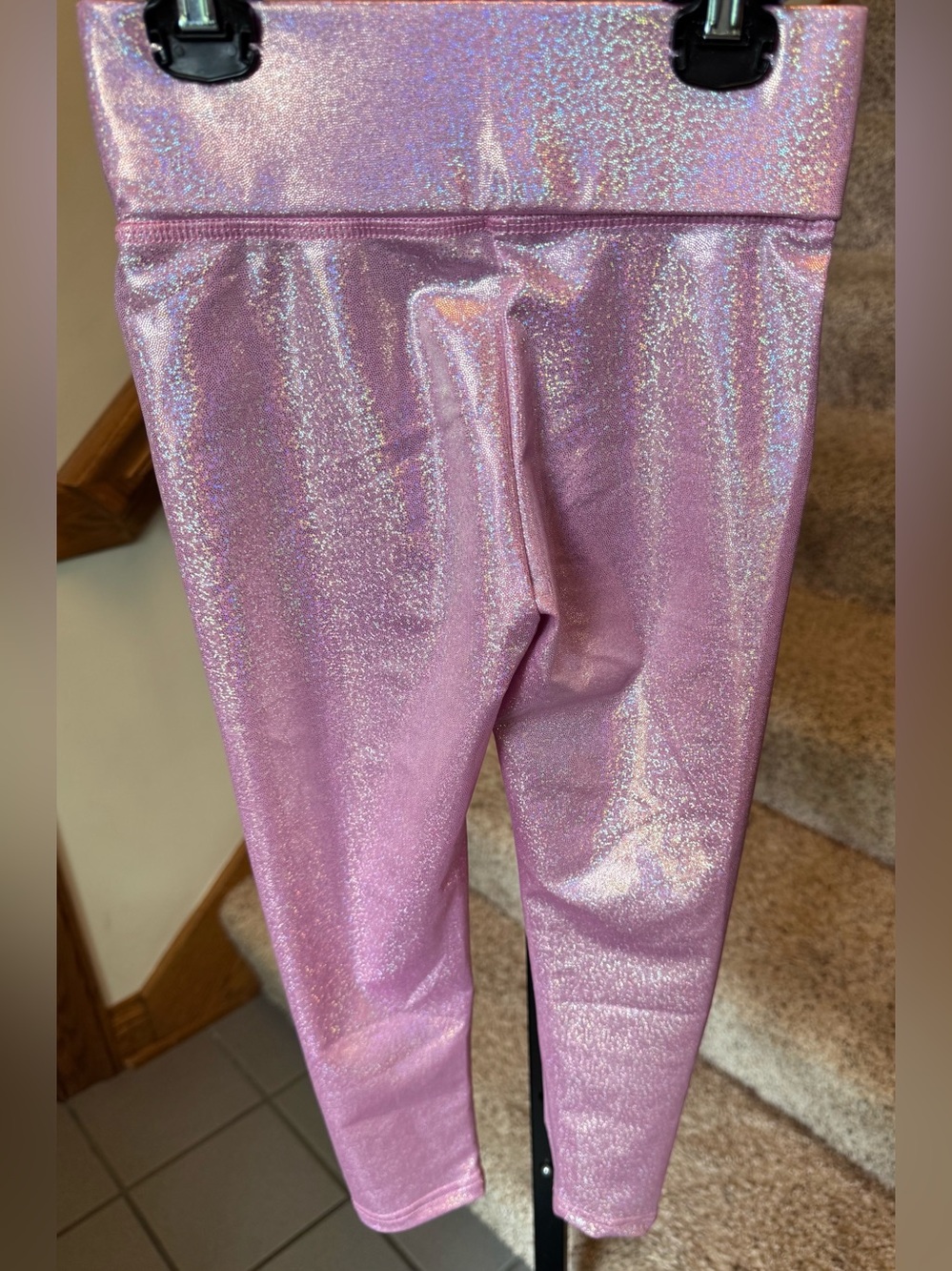 NWT Lola and the Boys Girls Sz. 5T Pink Shimmer Leggings